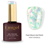 Special gel Polish-Flash Bloom Gel Polish-003-Mint Sparkle